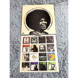 Roberta Flack Quiet Fire LP Vinyl Record Album 1971 SD 1594‎ Read Condition